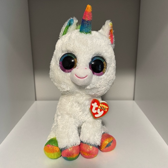 TY beanie boo | Pixy Unicorn | Approx 11 inches - Picture 1 of 2